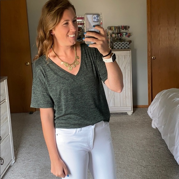 a new day Tops - A New Day Hunter Green Top